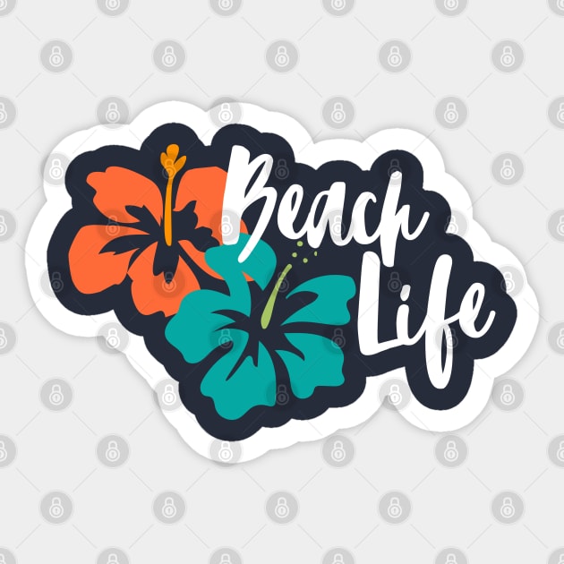 Beach life Sticker by CherryBombs